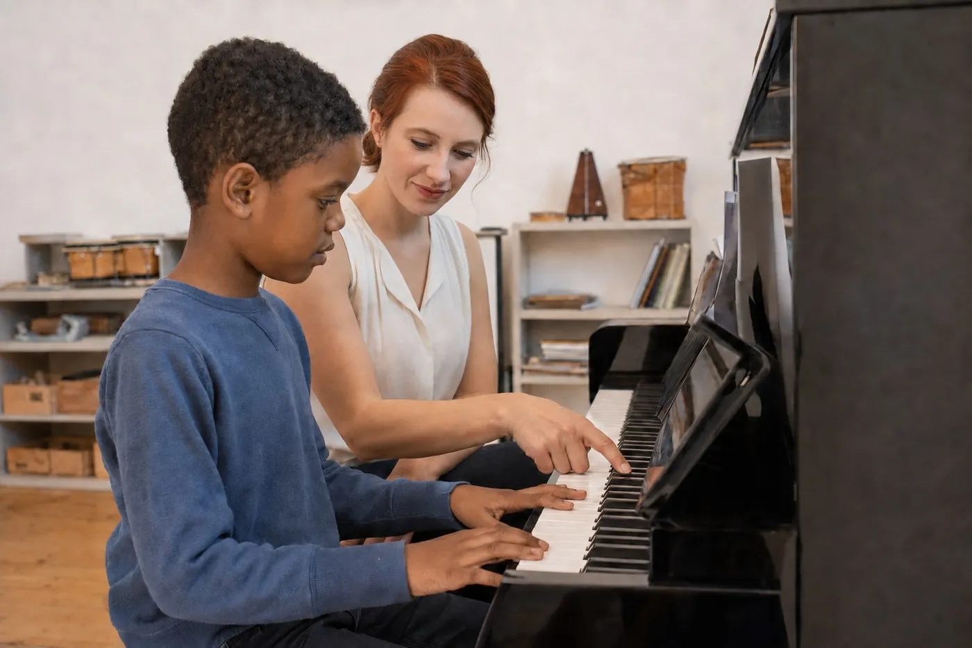 Lezione di pianoforte